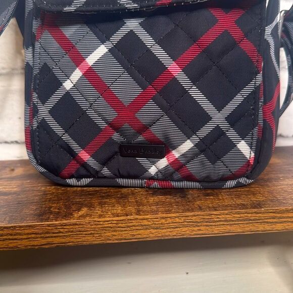 NWT Vera Bradley Women's Performance Twill Small Crossbody Purse Paris Plaid - Picture 3 of 8